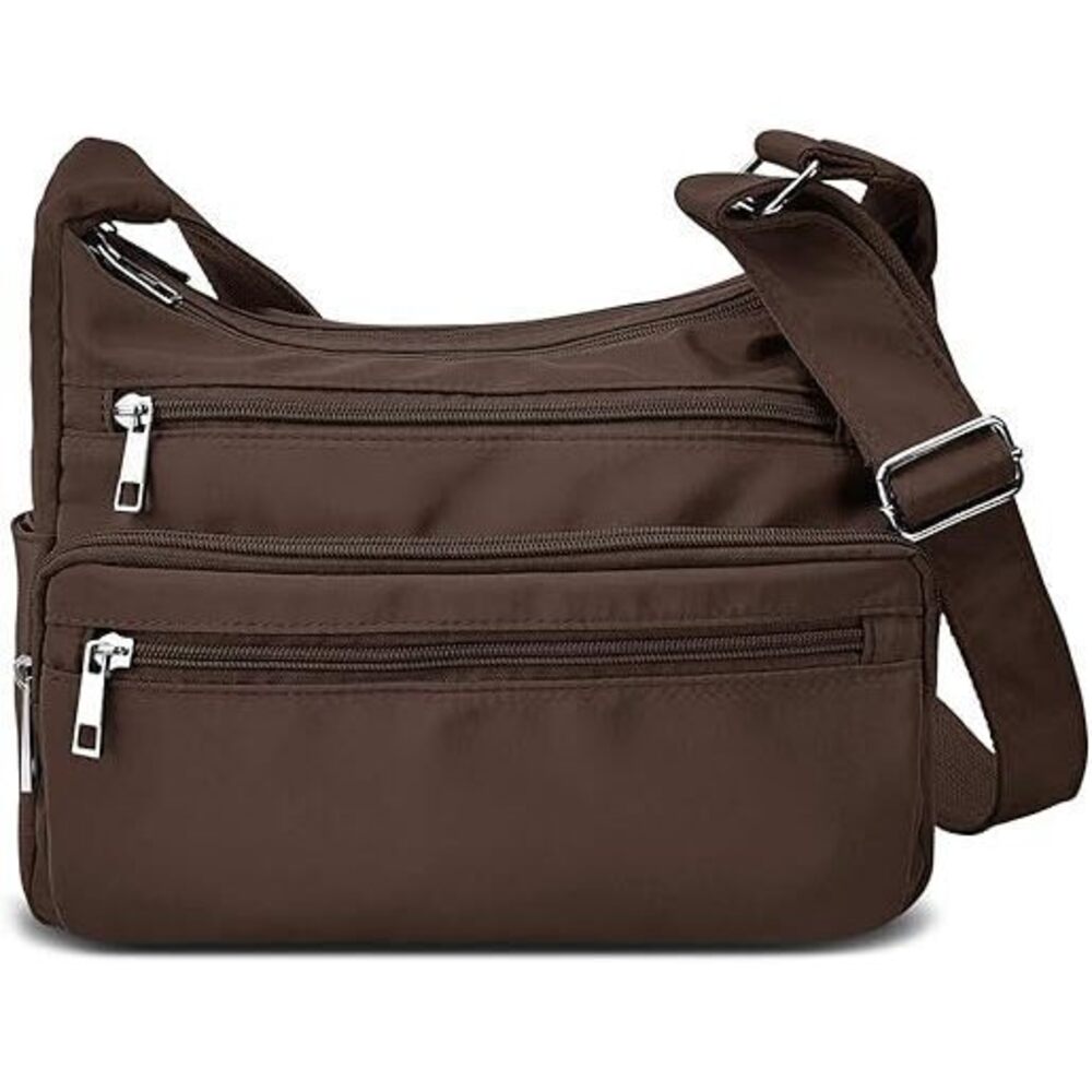 Volcanic Rock Lightweight Shoulder Bags Messenger Handbags Multi Pocket Nylon
